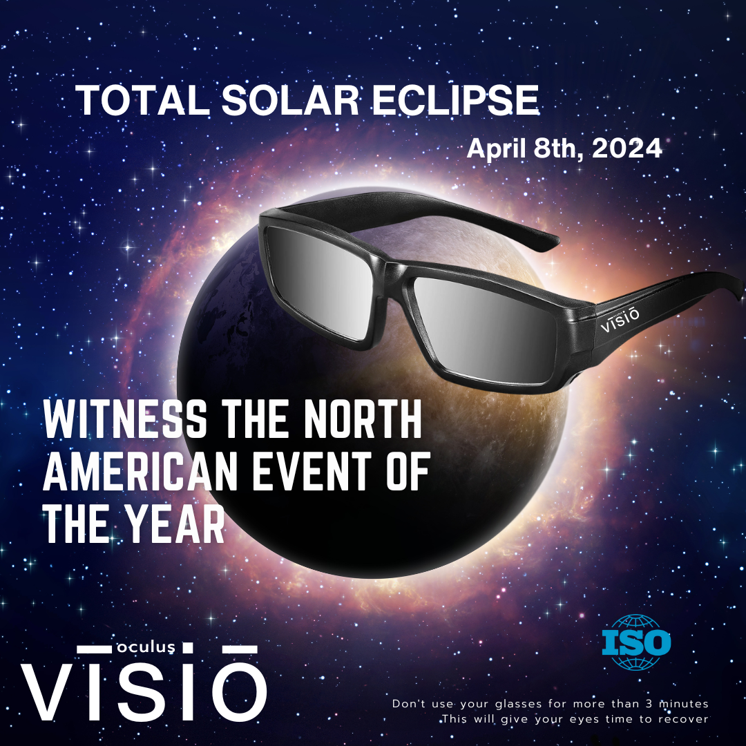 Oculus Vīsiō™ Solar Eclipse Glasses for Safe and Stylish Eye Protection